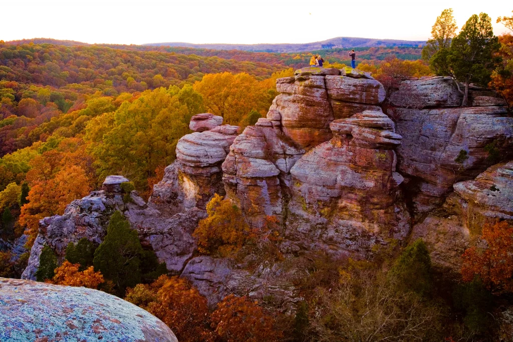 Credit Courtesy of the Illinois Office of Tourism Location Shawnee National Forest Herod Illinois USA