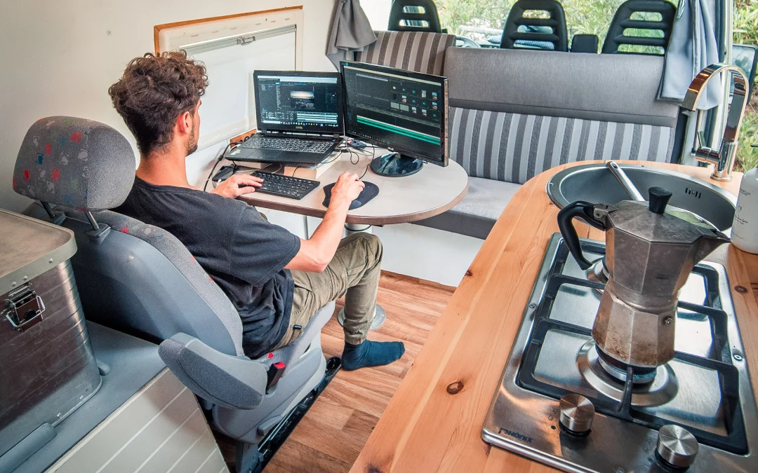9 to Drive: So gelingt der Start ins Vanlife-Office
