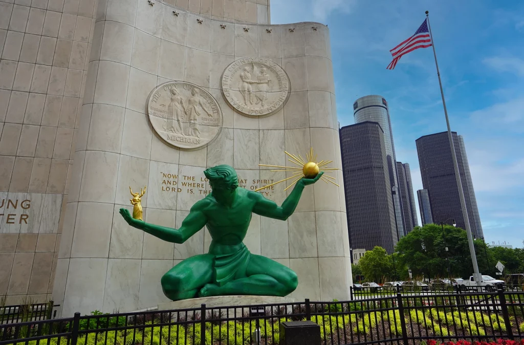 „The Spirit of Detroit“