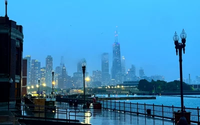 Chicago: Pizza und Proteste