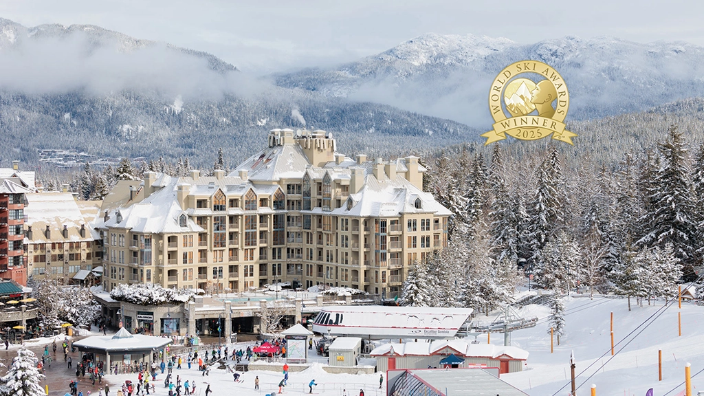 Pan Pacific Whistler Mountainside erneut als „Canada’s Best Ski Hotel 2025“ ausgezeichnet