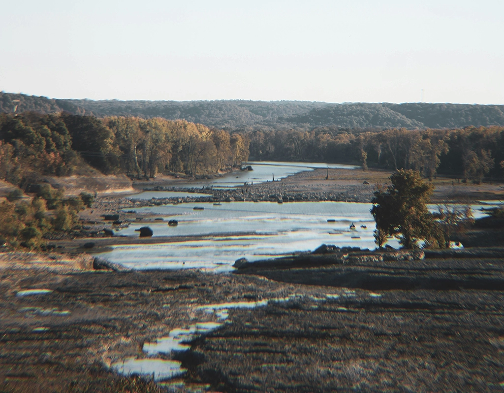 Landschaft am Grand Lake O’ the Cherokees bei Disney in Oklahoma.