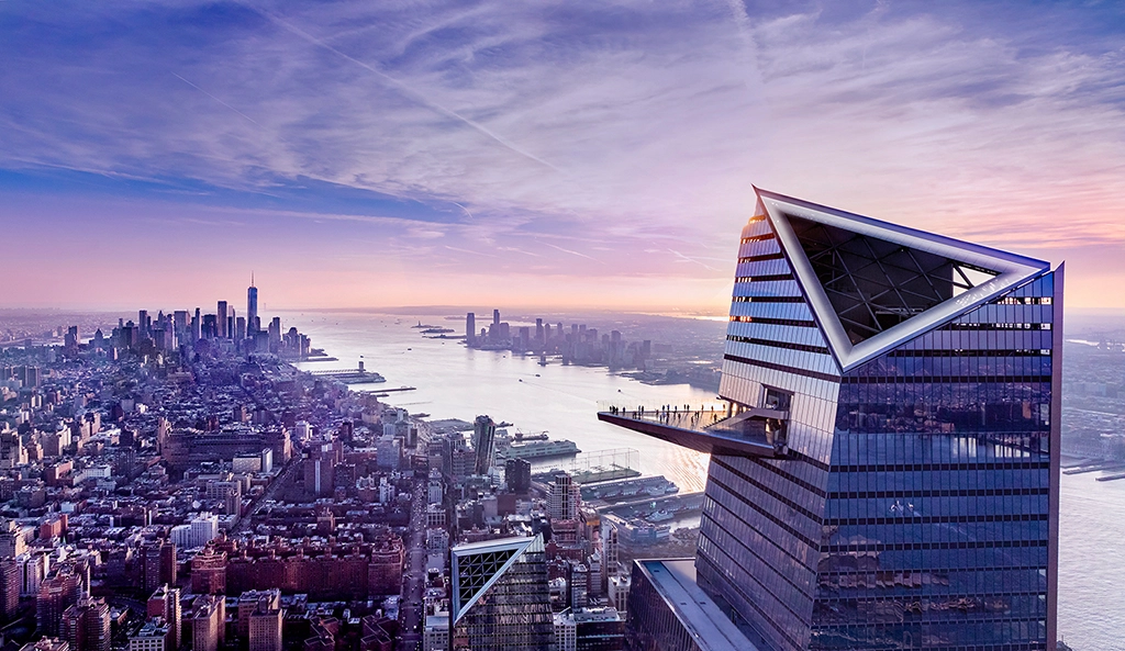 Edge wird zur Erlebniswelt über Manhattan