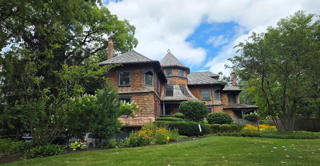 Wohnhaus aus „Kevin – Allein zu Haus“ in einem Vorort von Chicago.