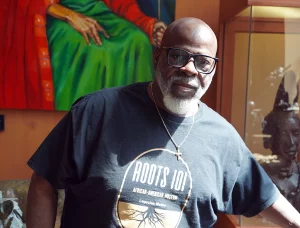 Lamont Collins, Gründer und CEO des Roots 101 African American Museum in Louisville, Kentucky.